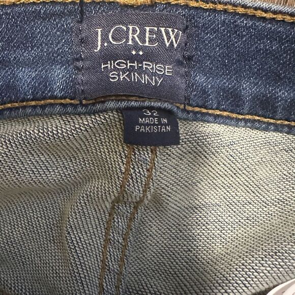 J. Crew High Rise Skinny Jeans size 32 - Picture 3 of 5